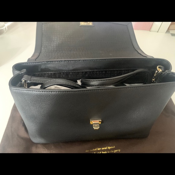 NEW Kate Spade Black Crossbody bag with pearls main image 5